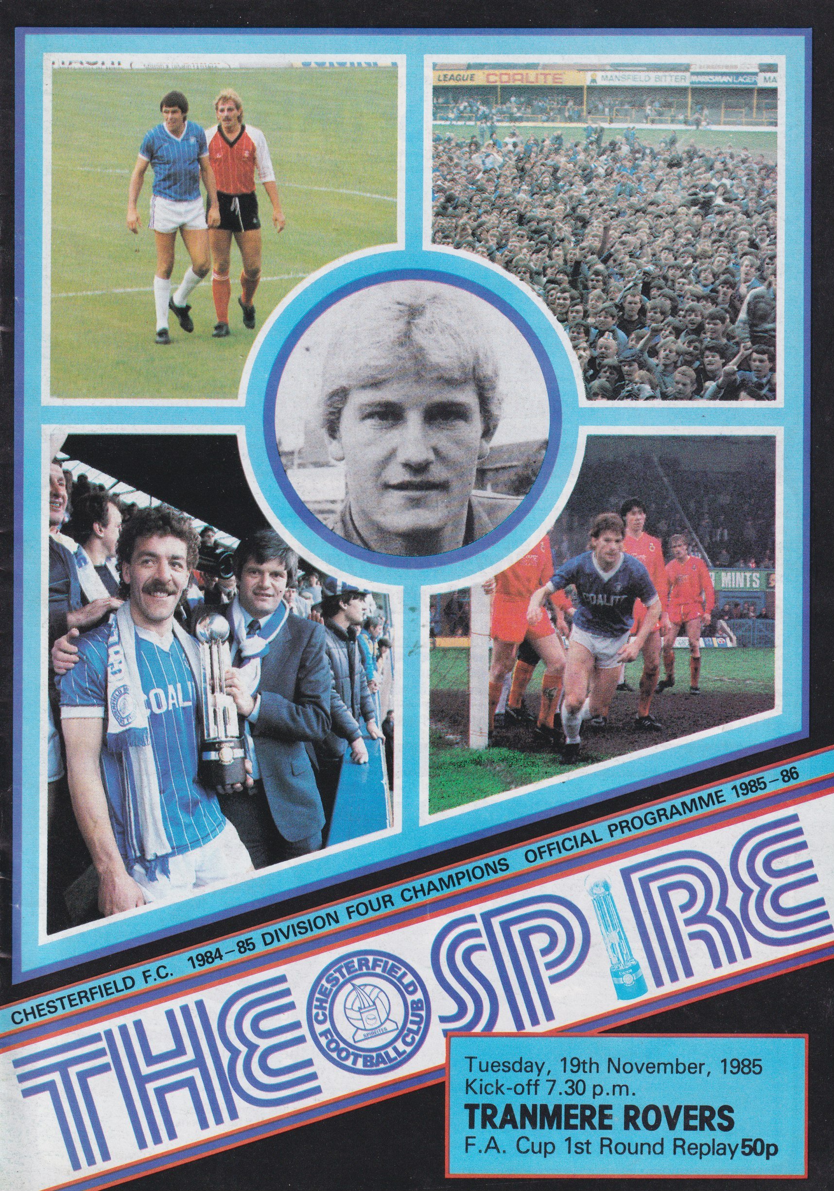 Chesterfield v Tranmere Rovers match programme